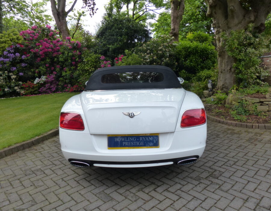 BENTLEY CONTINENTAL GTC SPEED 6.0 W12 CONVERTIBLE 2013