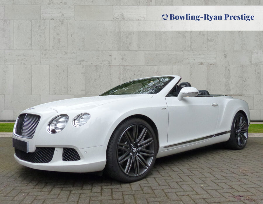 BENTLEY CONTINENTAL GTC SPEED 6.0 W12 CONVERTIBLE 2013