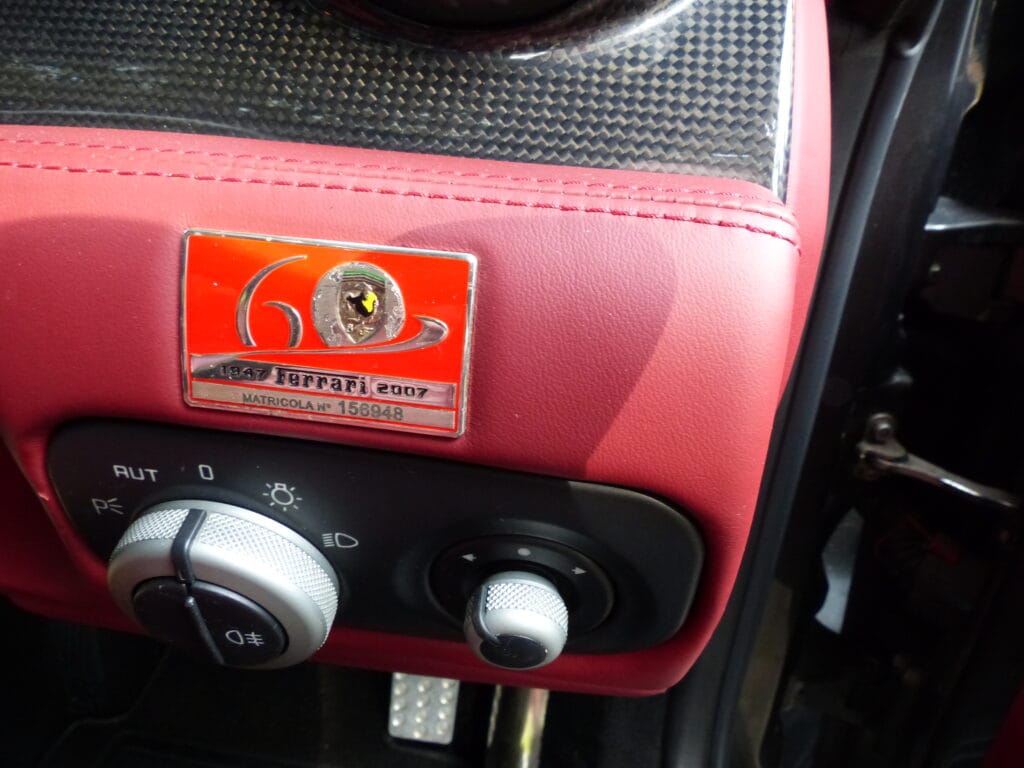2007 FERRARI 599 GTB FIORANO F1 EX F1 JENSON BUTTON £79,950