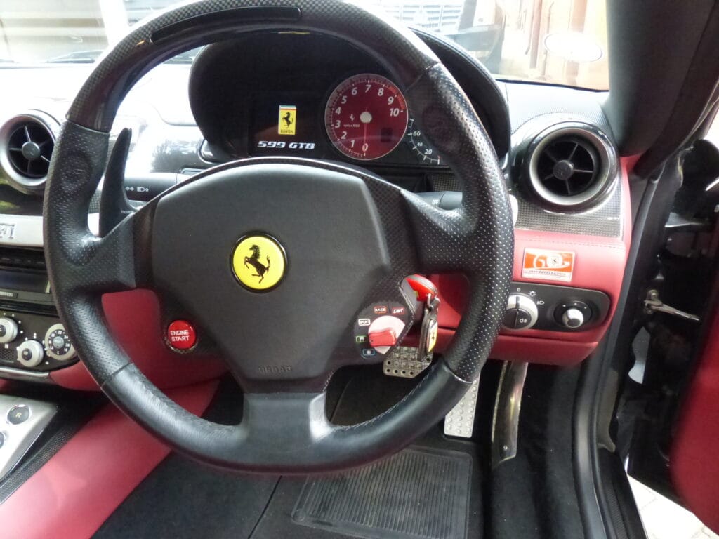 2007 FERRARI 599 GTB FIORANO F1 EX F1 JENSON BUTTON £79,950